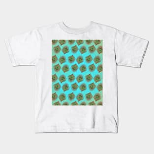 Peacock Feathers Kids T-Shirt